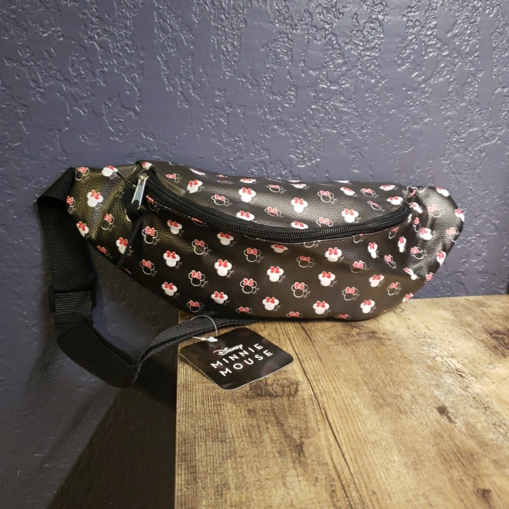 Disney Fast Forward Minnie Mouse Fanny Pack / Waist Belt Bag NEW